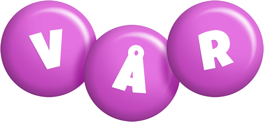 Vår candy-purple logo