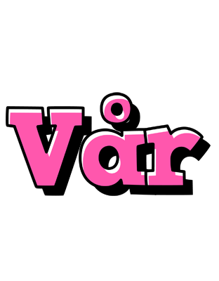 Vår girlish logo
