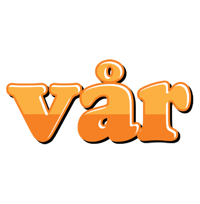 Vår orange logo