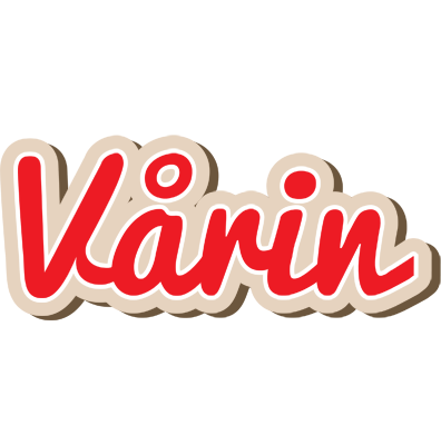 Vårin chocolate logo