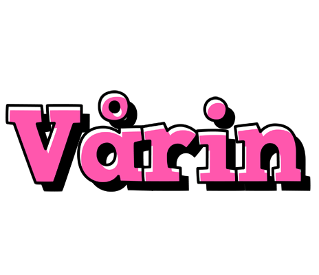 Vårin girlish logo