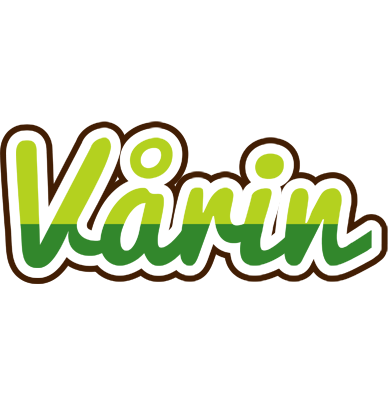 Vårin golfing logo