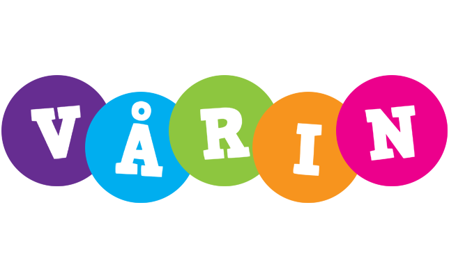 Vårin happy logo