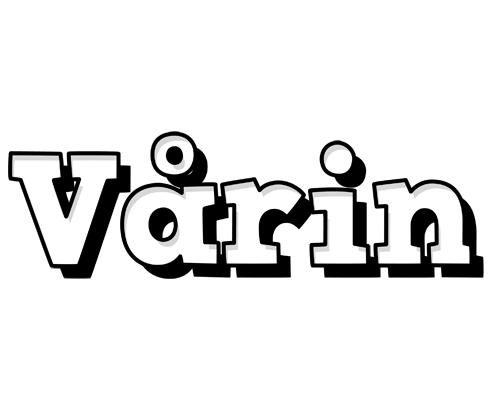 Vårin snowing logo