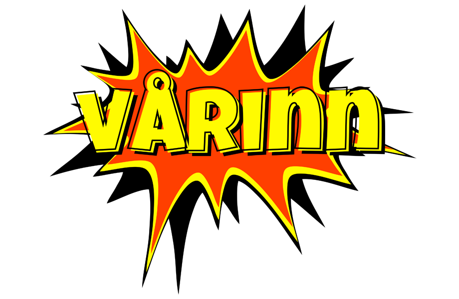 Vårinn bazinga logo