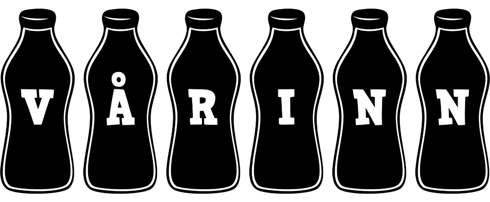 Vårinn bottle logo