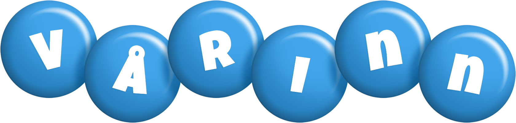 Vårinn candy-blue logo