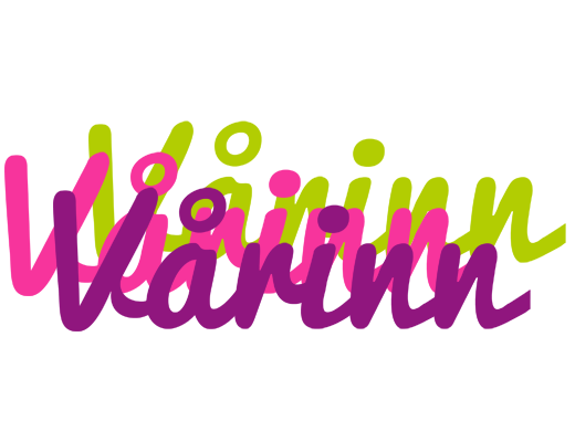 Vårinn flowers logo