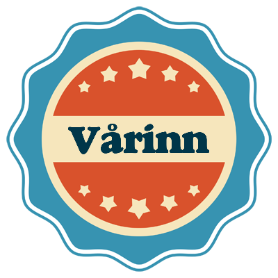 Vårinn labels logo