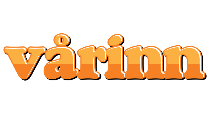 Vårinn orange logo