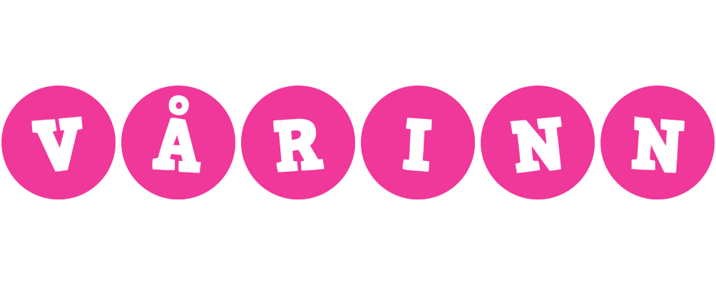 Vårinn poker logo