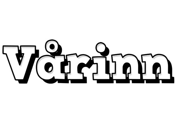 Vårinn snowing logo