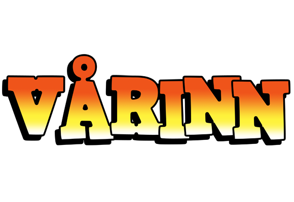 Vårinn sunset logo