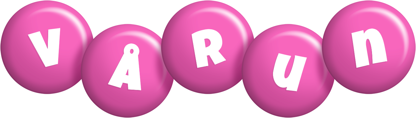 Vårun candy-pink logo