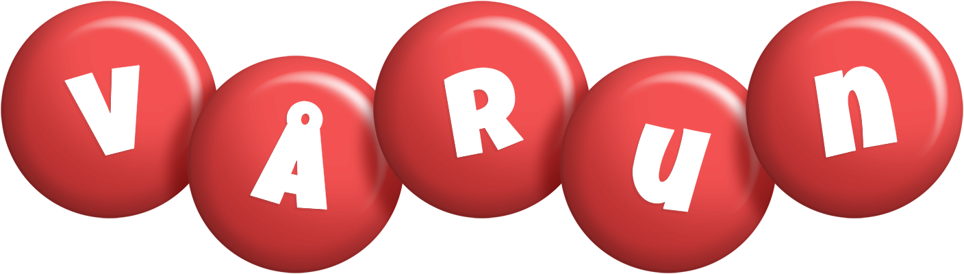 Vårun candy-red logo
