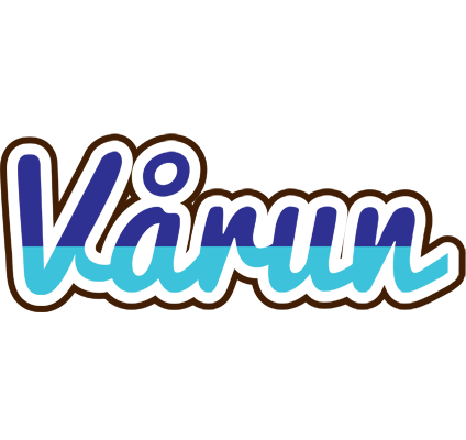 Vårun raining logo