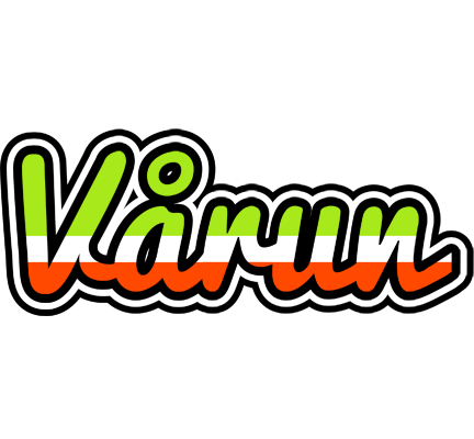 Vårun superfun logo