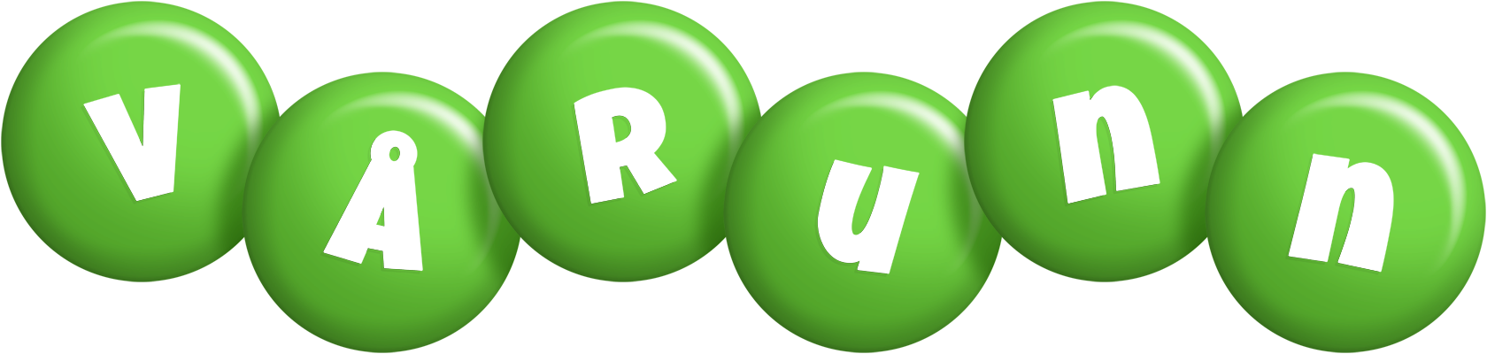 Vårunn candy-green logo