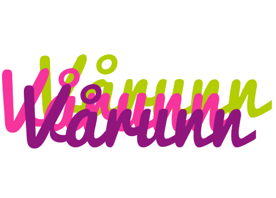 Vårunn flowers logo