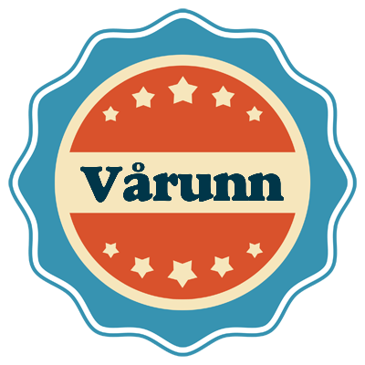 Vårunn labels logo