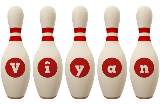 Vîyan bowling-pin logo