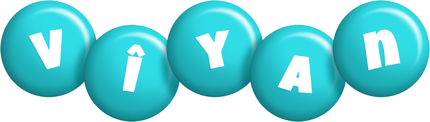 Vîyan candy-azur logo