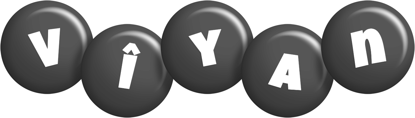 Vîyan candy-black logo