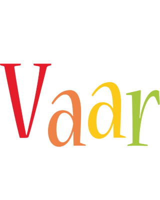 Vaar birthday logo