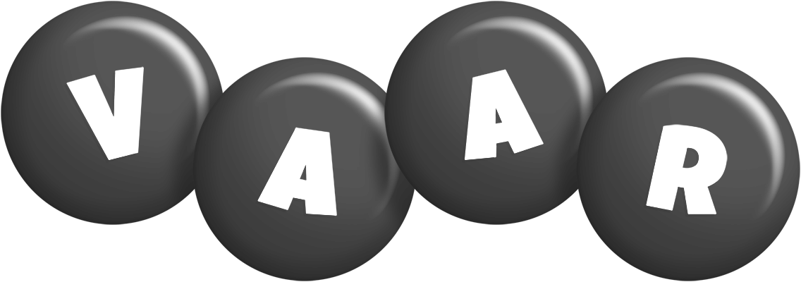 Vaar candy-black logo