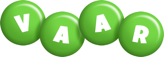 Vaar candy-green logo