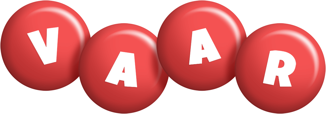 Vaar candy-red logo