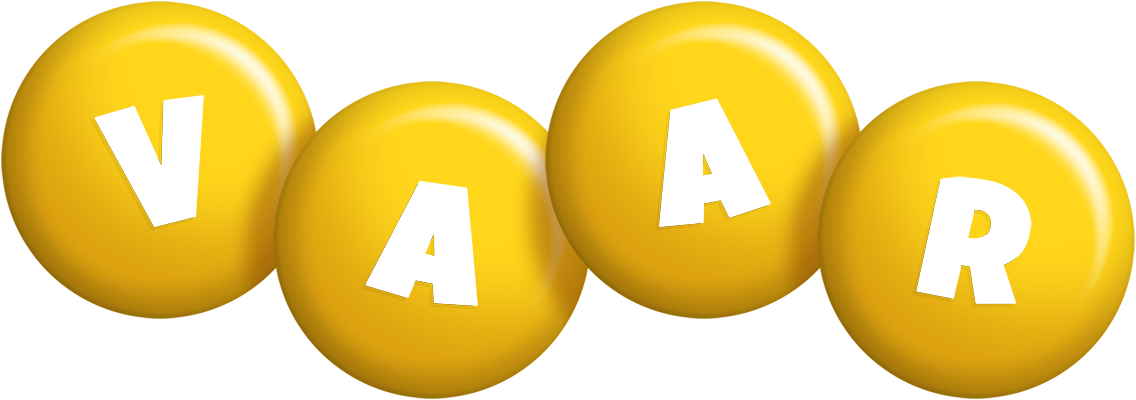 Vaar candy-yellow logo