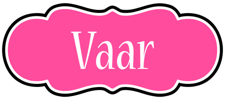 Vaar invitation logo