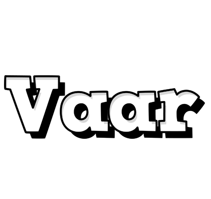Vaar snowing logo