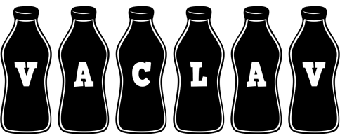 Vaclav bottle logo