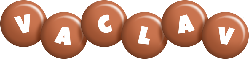 Vaclav candy-brown logo