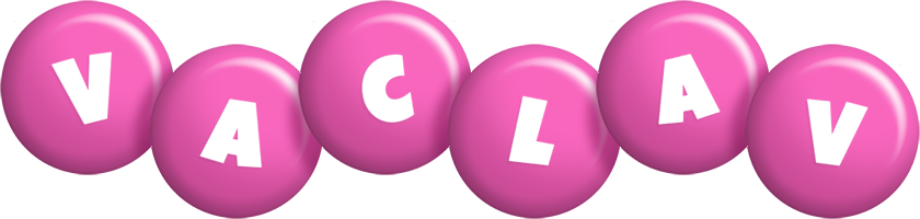 Vaclav candy-pink logo