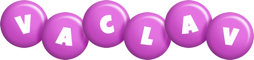 Vaclav candy-purple logo