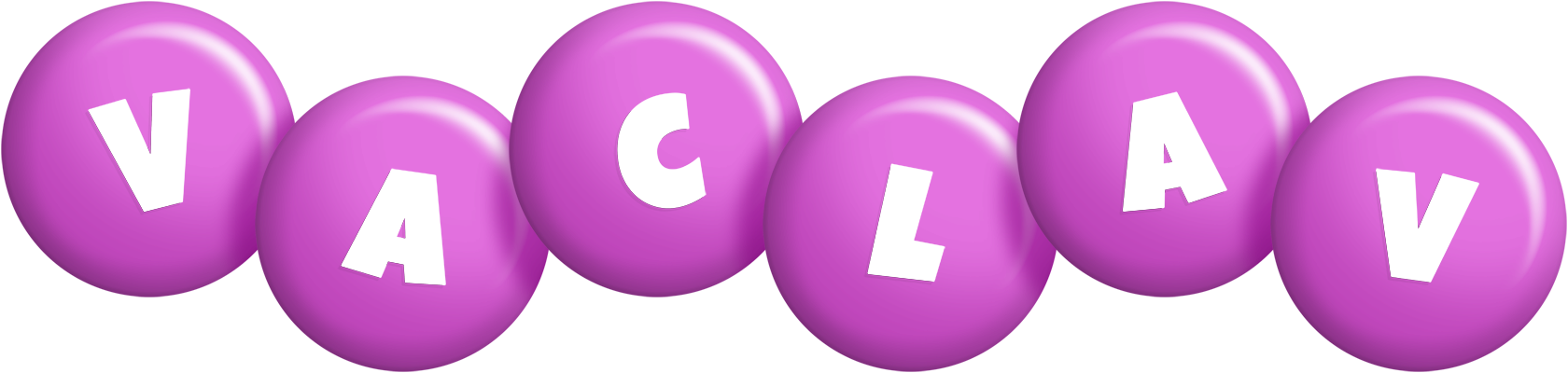 Vaclav candy-purple logo
