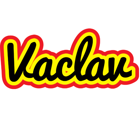 Vaclav flaming logo
