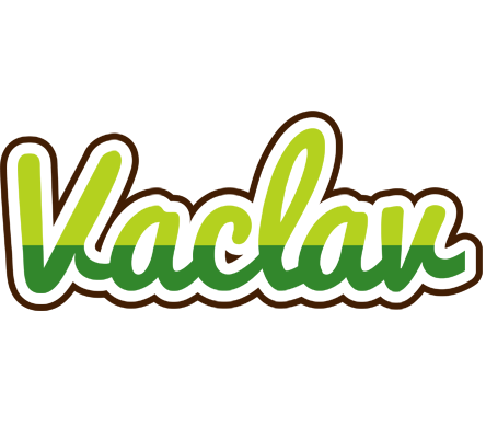 Vaclav golfing logo