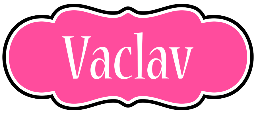 Vaclav invitation logo