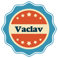 Vaclav labels logo