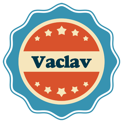 Vaclav labels logo