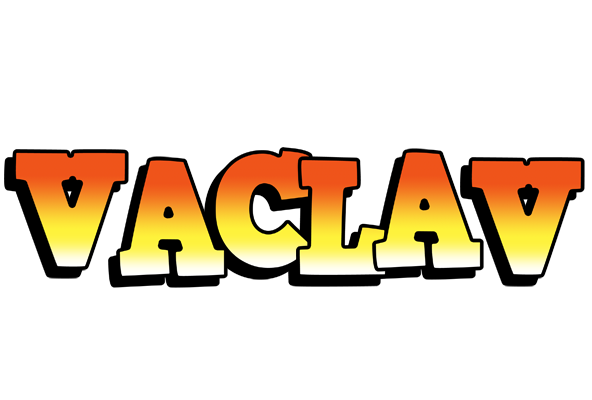 Vaclav sunset logo