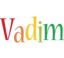 Vadim birthday logo