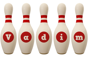 Vadim bowling-pin logo