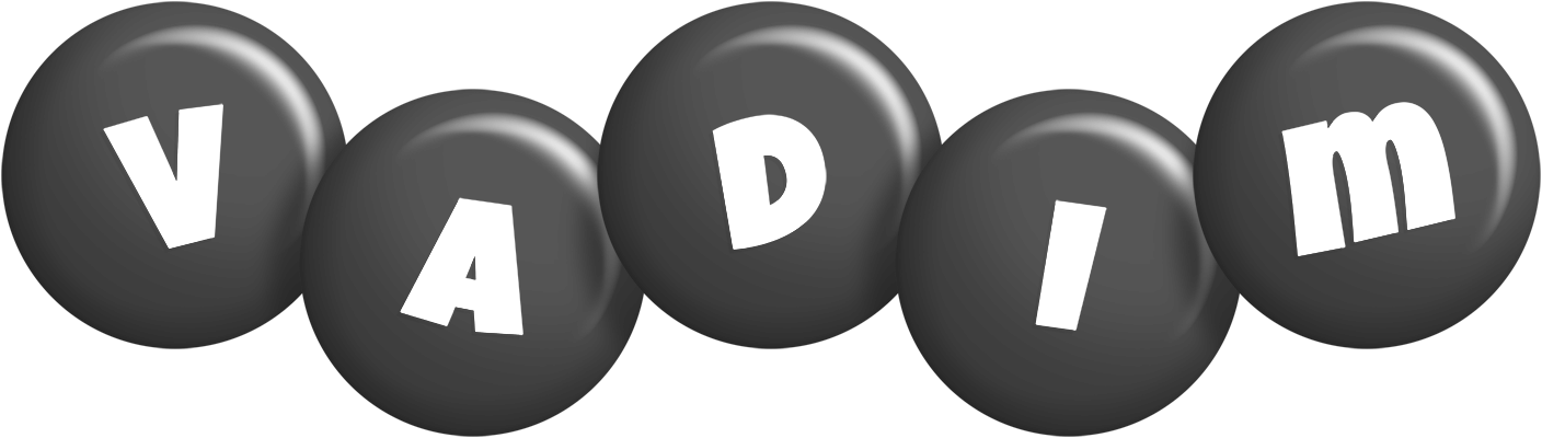 Vadim candy-black logo