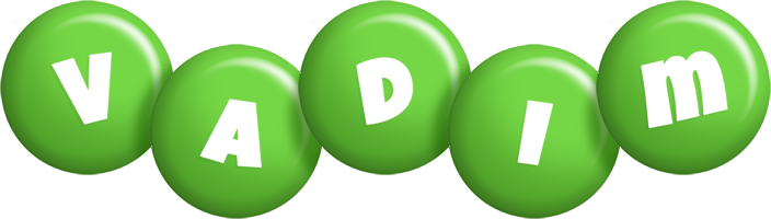 Vadim candy-green logo