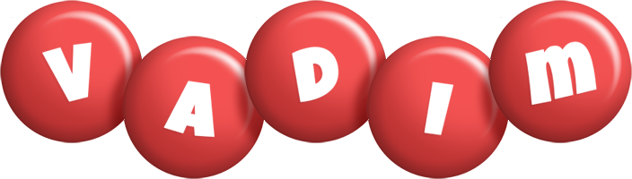 Vadim candy-red logo